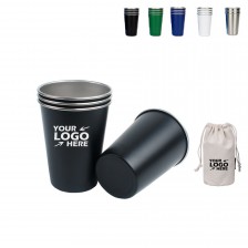 Camping Pint Cups Set
